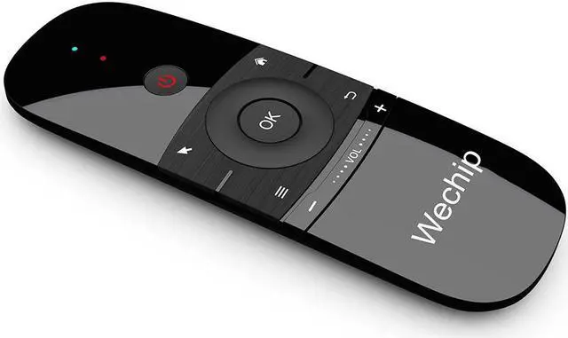 Alt view image 2 of 5 - W1 2.4G Air Mouse Wireless Keyboard 6-Axis Motion Sense IR Learning Remote Control w/ USB Receiver for Smart TV Android TV BOX