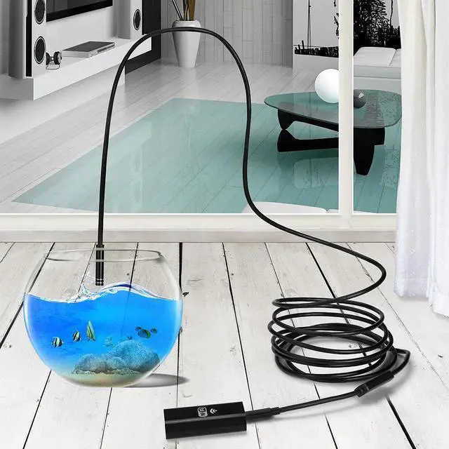 Alt view image 3 of 5 - 8MM HD Wifi Endoscope Android IOS Waterproof WIFI Inspection Camera Borescope Snake Video Cam Built In Battery Hard Wire