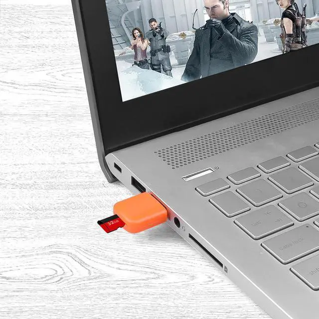 Alt view image 4 of 5 - USB Adapter High Speed USB 2.0 Card Read For Micro SD Flash TF Memory Card Reader MicroSD Transflash To Adapter