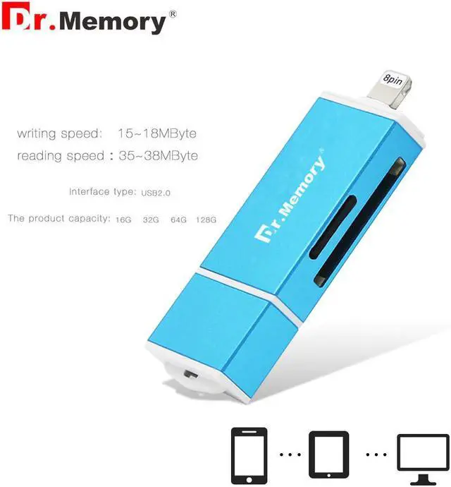 Main image of 3 in 1 Lightning/Micro USB/USB 2.0 Memory Card Reader for iphone 6s 7 plus metal For Android OTG Micro SD Card Reader