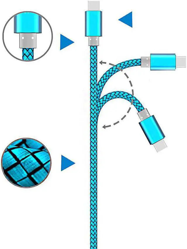 Alt view image 3 of 5 - Metal plug USB Type C Charger for Samsung Galaxy Note 8 9 S8 S9 PLUS A9 STAR A7 HTC U11 U12 + U10 Life Fast Charger