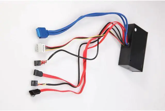 Alt view image 3 of 5 - 5.25inch Front Panel Internal PC Accessories All In 1 Media Dashboard Hub Multifuntion Card Reader Optical Drive Computer Audio