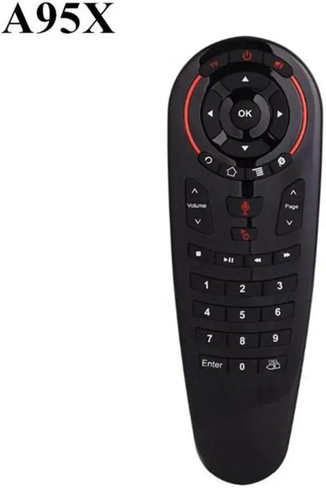 Main image of Voice Remote control 2.4G Wireless Air Mouse IR learning Gyro Sensing Smart remote control for google Android TV BOX Game