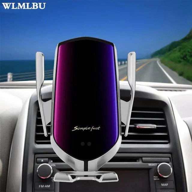 Main image of Automatic Clamping 10W Car Wireless Charger For iPhone Xs  LG Infrared Induction Qi Wireless Charger Car