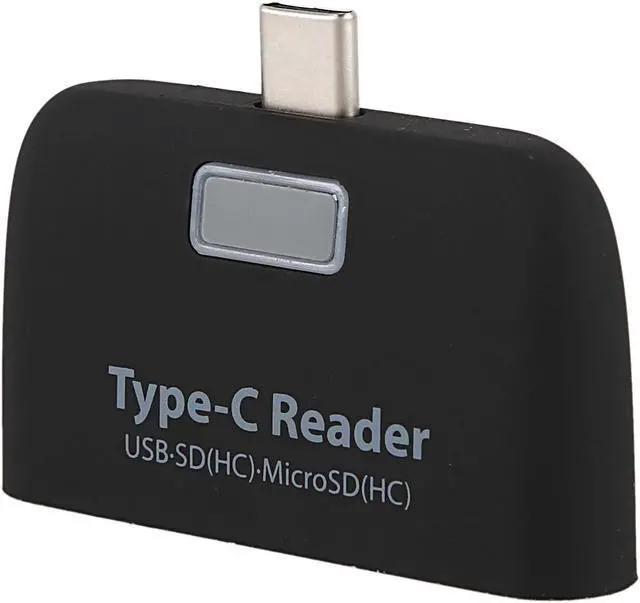 Alt view image 2 of 5 - 4 in 1 OTG/TF/SD Smart Card Reader Adapter with Micro-USB Charge Port For Phone, Black