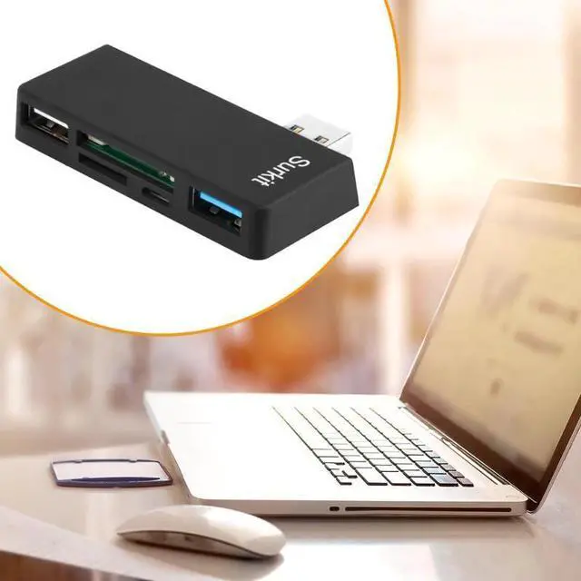 Alt view image 4 of 5 - to Micro/USB2.0/3.0/TF/Memory Card HUB Docking dock Card reader for Microsoft Surface Pro 3/4