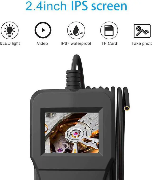 Alt view image 3 of 7 - 9600A 9" 30M drain pipe camera sewer Inspection Camera 30m pipeline endoscope Underwater inspection video camera 512hz wal