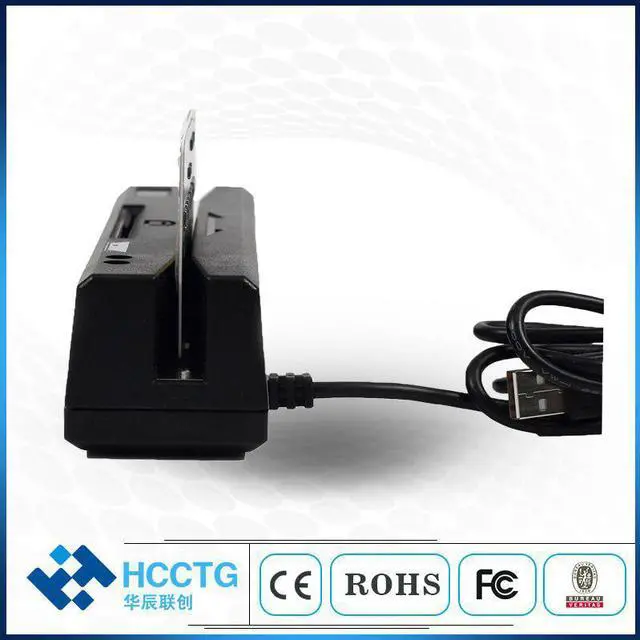 Alt view image 4 of 5 - USB Interface 1/2/3 Tracks Programmable Magnetic Card Skimmer HCC110