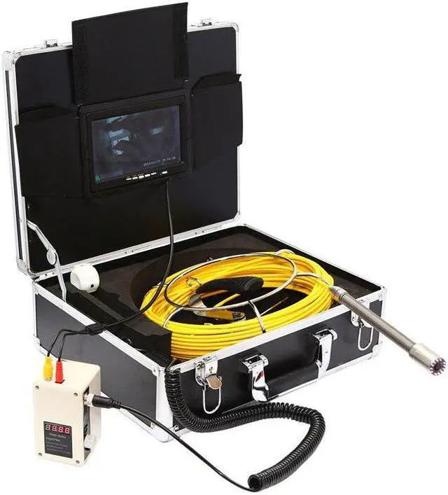 Alt view image 3 of 5 - 7inch 23mm CCD700TVL long cable camera Pipe Sewer Inspection Video Camera Drain Pipe Sewer Inspection Camera System