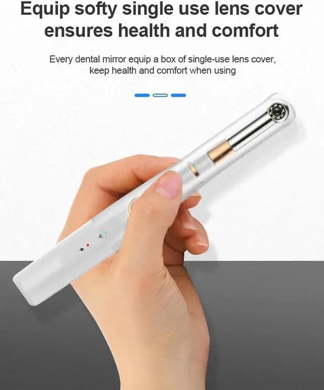 Alt view image 2 of 5 - Dental Intra Camera HD 720P WIFI Endoscope Teeth Mirror Wireless Real-time inspect camera otoscopio tooth camera