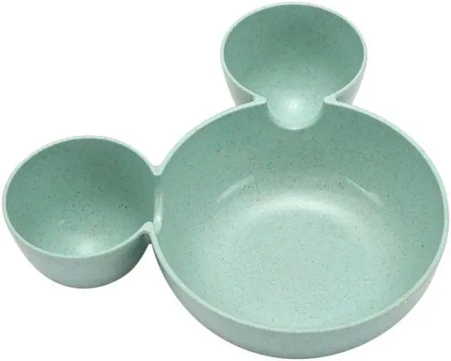 Main image of Preup Cartoon Minnie Mouse Bowl Dishes Baby Feeding Bowl Children Food Container Fruit Plate Tableware Registered Air Mail