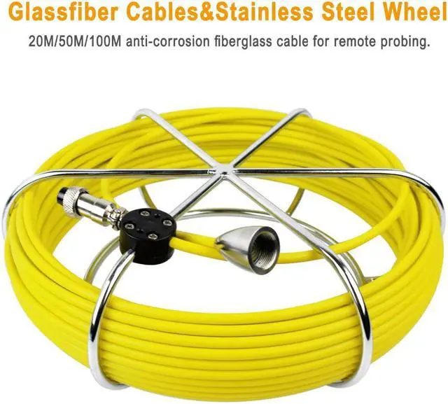 Alt view image 5 of 5 - 9" Wireless WiFi 30M Pipe Inspection Video Camera,Drain Sewer Pipeline Industrial Endoscope support Android/IOS