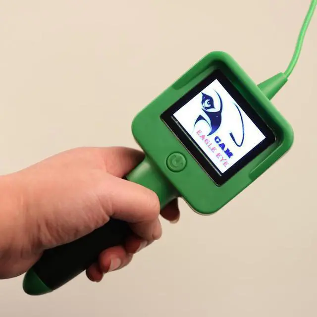 Alt view image 4 of 5 - Camera With 2.4 Inch Color Liquid LCD Screen 1.2m Gooseneck Cable Handheld Waterproof Inspection Borescope Camera