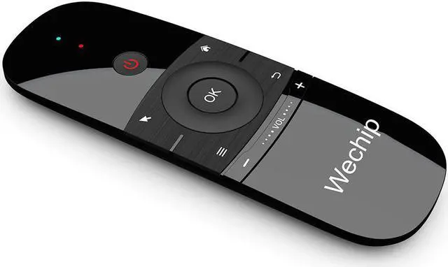 Alt view image 3 of 5 - W1 2.4G Air Mouse Wireless Keyboard Remote Control Infrared Remote Learning 6-Axis Motion Sense Receiver for TV TV BOX PC