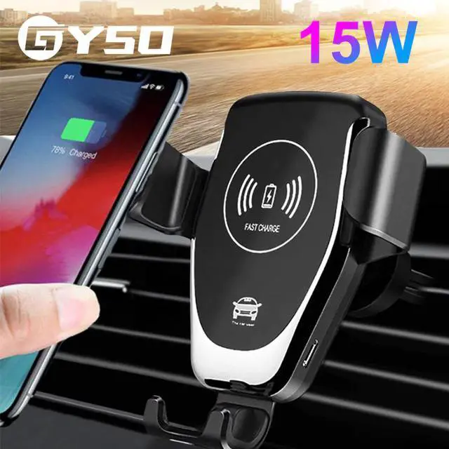Main image of 15W Fast Qi Wireless Car Charger Mount Quick Charge Phone Car Holder Charger For iPhone 11 Pro XS MAX XR wireless chargers