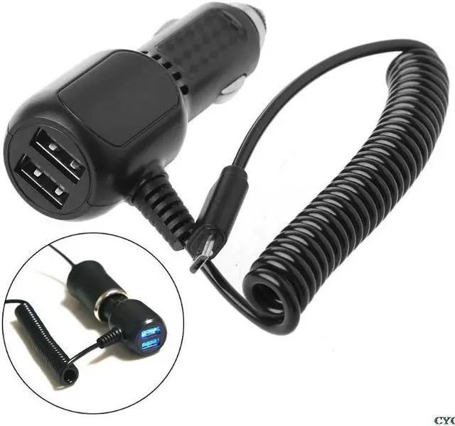 Main image of 5V 2.4A Dual USB Fast Charging Car Charger Adapter Micro USB Data Cable For Android & For  Phone