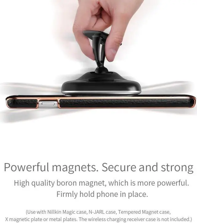Alt view image 4 of 5 - 10W Qi Wireless Car Charger for Iphone 12 11 Pro max XS 8 Holder Air Vent Mount for  Note 20 S20 S9 Plus for Mi 9