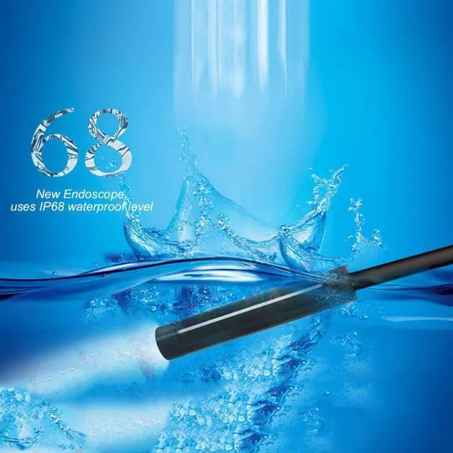 Alt view image 4 of 5 - 3-in-1 Endoscope Camera 2/3.5/5/10M 1200P HD Waterproof IP68 USB handheld Video Inspection Camera for Phone for Android