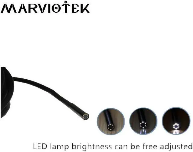 Alt view image 4 of 5 - Endoscope camera 5.5mm Waterproof IP67 6-led Borescope Endoscope cameras 5M Inspection endoscope  camera for car 2M 10M