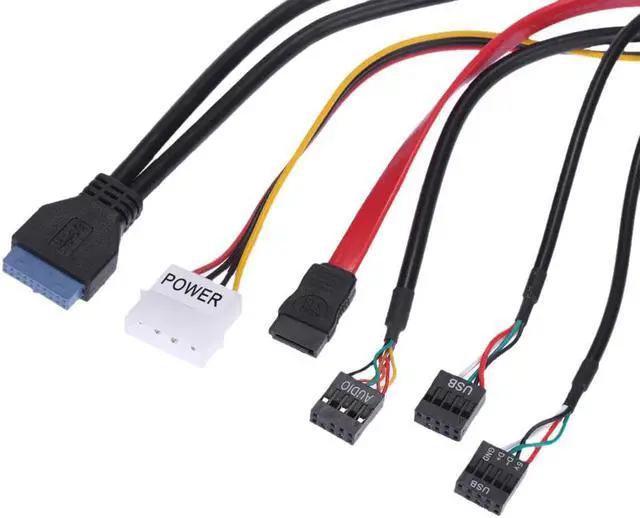 Alt view image 5 of 5 - Card Reader USB 3.0 Front Panel Media Dashboard Multi-Function Front Panel Card Reader USB 2.0 and USB 3.0 5.25"