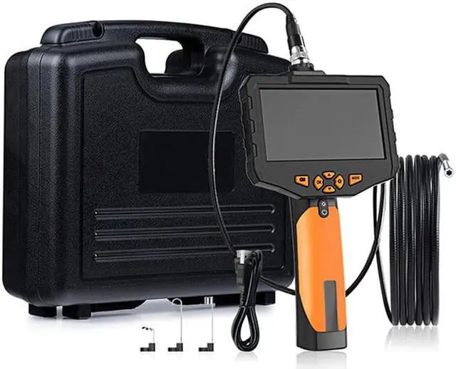 Alt view image 3 of 5 - Newest Auto Focus Inspection Camera 14.5mm Industrial Endoscope with 4.5 Inch 1920*1080 HD IPS Screen Waterproof Snake Camera