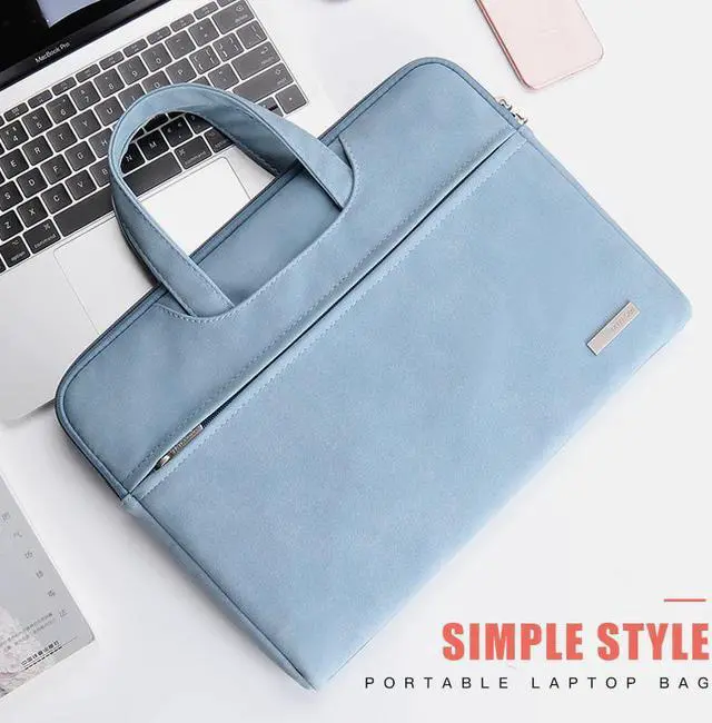 Main image of Bag women Notebook Carrying Case Briefcase for Macbook Air 13.3 14 15.6 inch men Handbags shoulder pro 13 case Mouse Bag