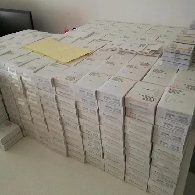 Alt view image 3 of 5 - 100pcs/lot High Quality A1400 A1385 A1399 US/EU/UK Plug USB AC Power Adapter Wall Charger For i5 6 6s 7 8 PLUS X With retail box