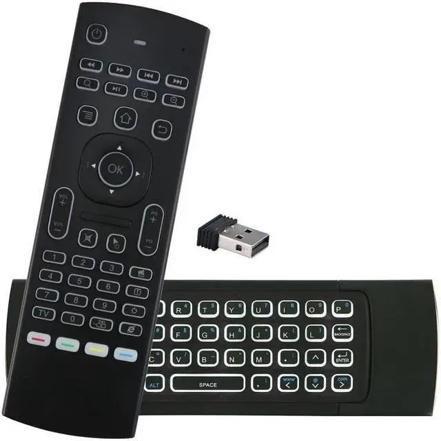 Alt view image 2 of 5 - -L Backlit Air Mouse T3 Smart Voice Remote Control 2.4G RF Wireless Keyboard For X96 mini KM9  H96 MAX Android TV Box