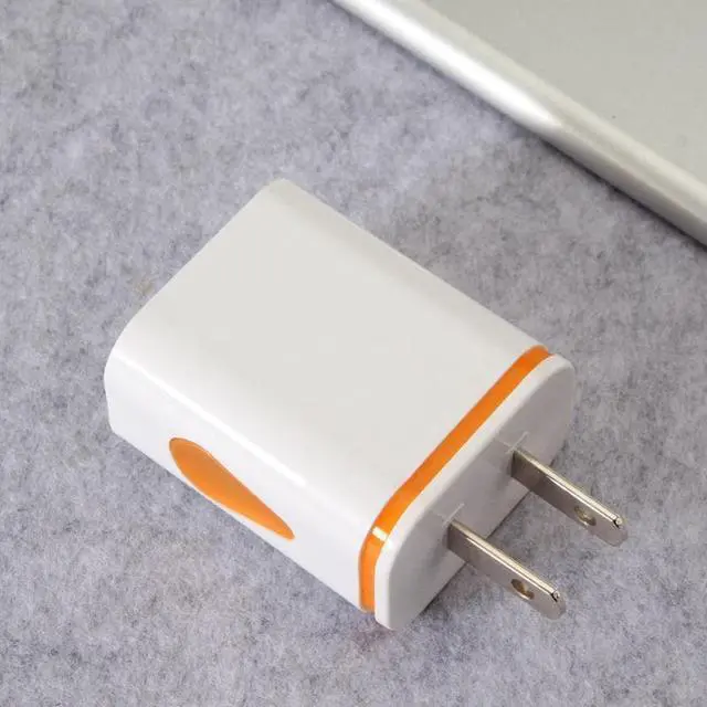 Alt view image 5 of 5 - 5 Colors Dual USB Charger 2.1A Fast Charging Universal Travel EU/US Plug Adapter Wall Mobile Phone Charger For IPhone For