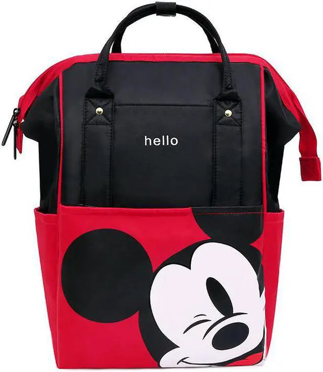 Alt view image 2 of 5 - mouse Diaper Bag Oxford Waterproof Backpack Baby Bag Large Capacity Feeding Baby Mummy Multifunction travel Bag Gift