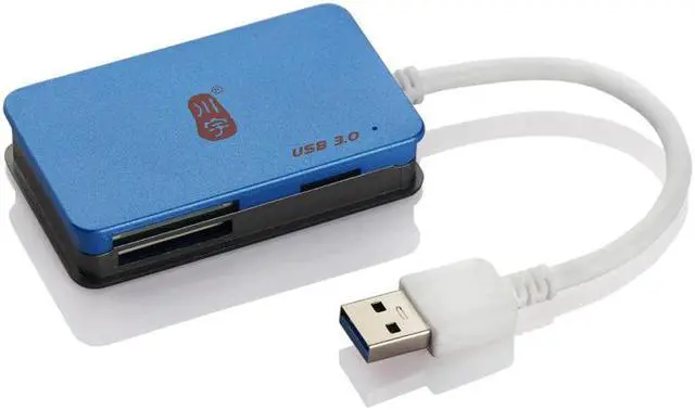 Alt view image 2 of 5 - C385 USB 3.0 Card Reader Micro SDXC SDHC TF Memory Card Reader Mini Adapter For Micro SD / CF / MMC/ MS Pro Duo/ MicroSD