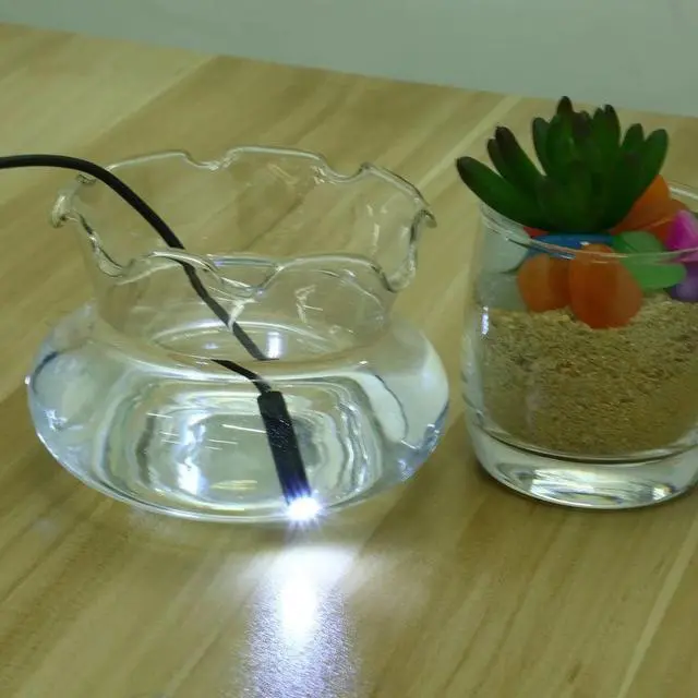 Alt view image 3 of 5 - 1M 7mm Lens Endoscope Camera Waterproof Inspection Borescope Camera for Android PC Notebook Device 6LEDs Adjustable