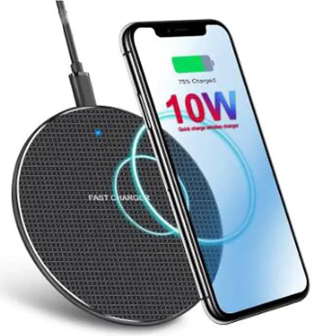 Alt view image 5 of 5 - 10W Qi Wireless Charger For Samsung Galaxy A51 A71 A70 A50 A70s A50s A31 A21s A41Note 10 Plus 9 8 S20 USB Fast Charging pad