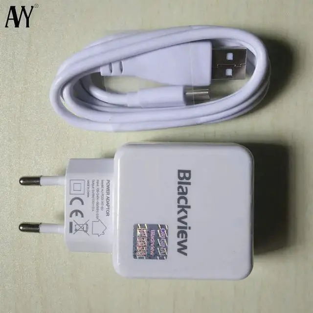 Main image of Power Adapter For Original  A80 Pro BV9800 Pro BV9900 Pro EU Travel Charger Plug USB Type C Cable