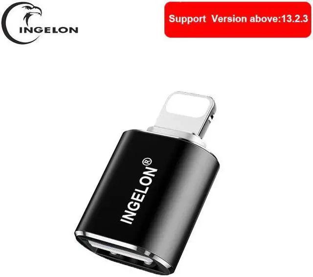 Main image of Card Reader to camera adapter for lightning USB cable earphone converter Electric piano MIDI Keyboard for iphone 7 8 ios13