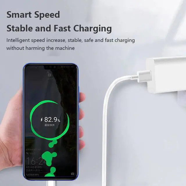 Alt view image 3 of 5 - 3.0 40W Super Fast Charge 5A Data Cable Set For  P40/Mate 30 Portable Mobile Phone Charger Dropshipping
