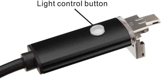 Alt view image 4 of 5 - 5.5mm Lens 2 IN1 USB Android Endoscope Camera 2m 5M 10M Snake Tube Pipe Inspection for Underwater Viewing Car Repair Endoscopio