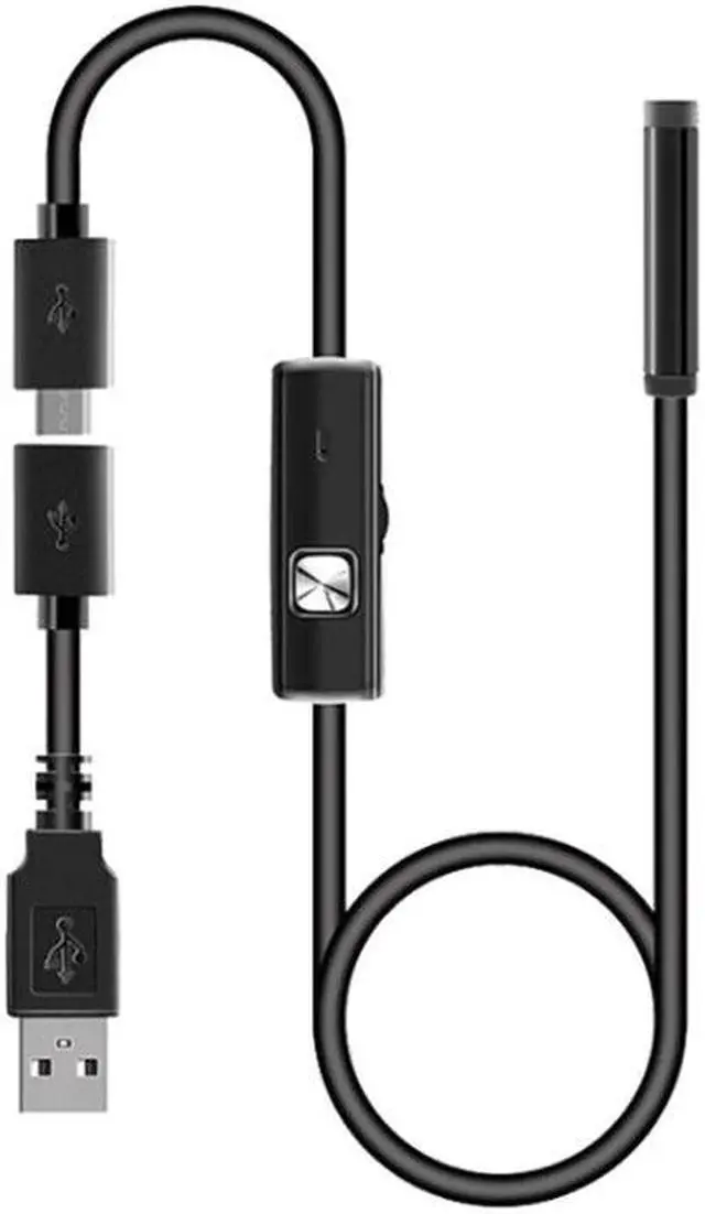 Alt view image 4 of 5 - 7mm Micro USB Mini Endoscope Camera 1m 1.5m 2m Soft Cable IP67 Waterproof Borescope Inspection Camera for Android Smartphone PC