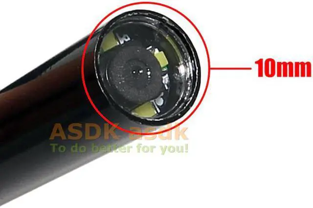 Alt view image 3 of 7 - Endoscope Android Camera 1M Cable 5.5mm 6 Leds IP67 Waterproof Micro OTG UVC 2in1 Mini Surveillance Snake Inspection Camera