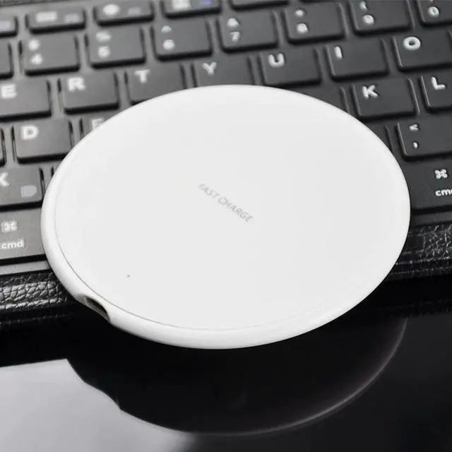 Alt view image 4 of 5 - 10W Fast Wireless Charger For   Visible USB Qi Charging Pad For IPhone X XS 11pro Adapter Receiver Chargeur TXTB1