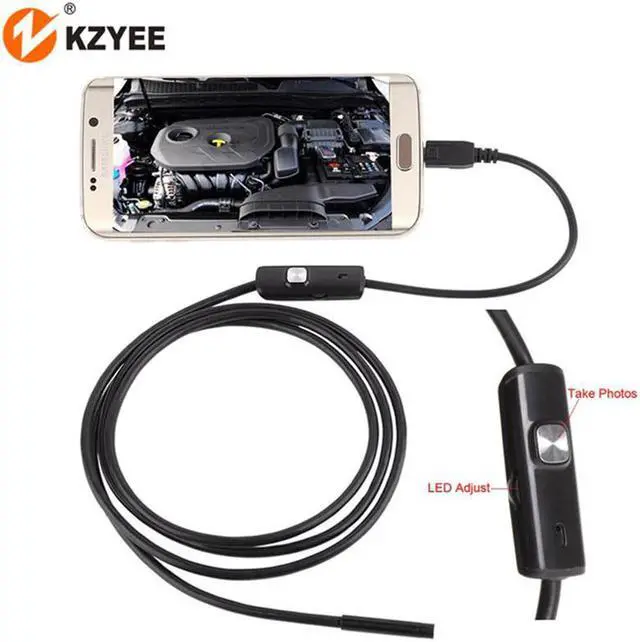 Main image of 7mm Micro USB Mini Endoscope Camera 1m 1.5m 2m Soft Cable IP67 Waterproof Borescope Inspection Camera for Android Smartphone PC