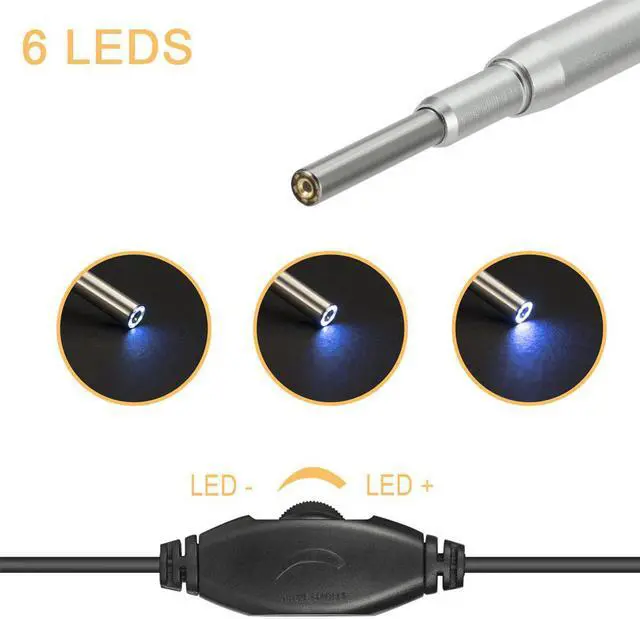 Alt view image 3 of 5 - 5.5MM WIFI Ear Endoscope Otoscope Camera Waterproof Mini USB Inspection Camera Endoscope Borescope For IOS Iphone Android PC