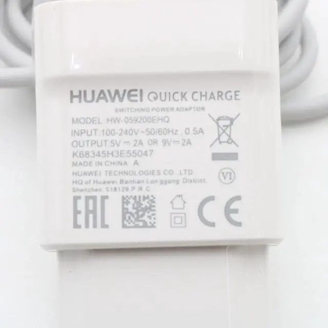 Alt view image 4 of 5 - 9V2A EU charger QC 2.0 Quick Fast Charge Adapter Type-c Cable For Mate 7 8 S 10 Lite Nova 3i P8 9 10 Lite Honor 8 9 Lite