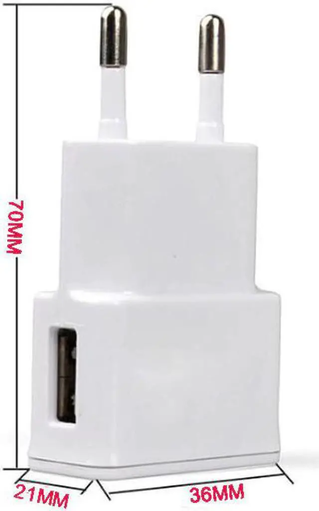 Alt view image 4 of 5 - 5V2A USB Charger Smart Mobile Phone Charger Travel wall Charger Adapter EU Plug For  Note5 Note6 Galaxy S6 S7 S8 A8 A9