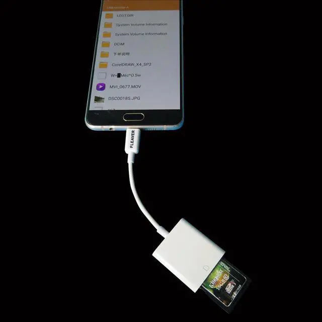 Main image of SD Card Reader, Trail Game Camera Card Viewer Reader for andorid phones and tablets