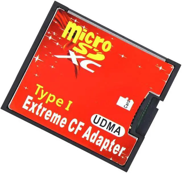 Main image of Micro SD TF to CF Card Adapter For MicroSD/HC to Compact Flash Type I Memory Card Reader Converter For Camera