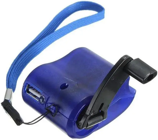 Alt view image 5 of 5 - 1pcs Mobile Phone Chargers USB Emergency Hand Crank Dynamo Charger Outdoor Portable Camping Travel Essential