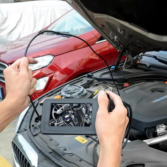 Alt view image 3 of 7 - 9600A 9 inch monitor Pipeline Endoscope Inspection Camera 40M Underwater Industrial Pipe Sewer Drain Video snake camera