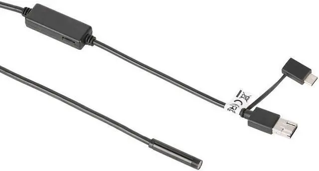 Alt view image 4 of 5 - 3 in 1 Waterproof 6-Led USB Endoscope Borescope Inspection Camera 5M for Tool