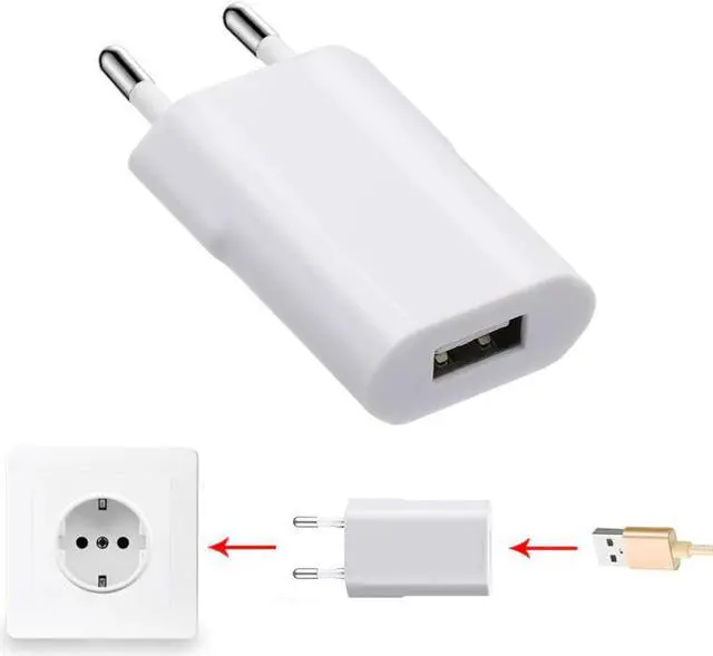 Main image of Standard 5V 1A Single USB AC Power Adapter Fast Charging for iPhone 4S 5 5S 6 6S 7 8 Plus X XS XR Phone Wall Charger